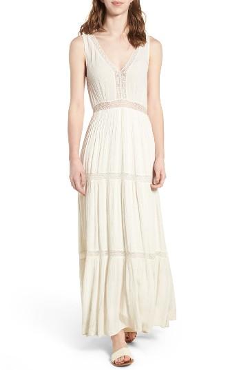 Women's Ella Moss Katella Lace Inset Maxi Dress