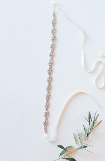 Women's Untamed Petals By Amanda Judge Aliza Crystal Overlay Belt