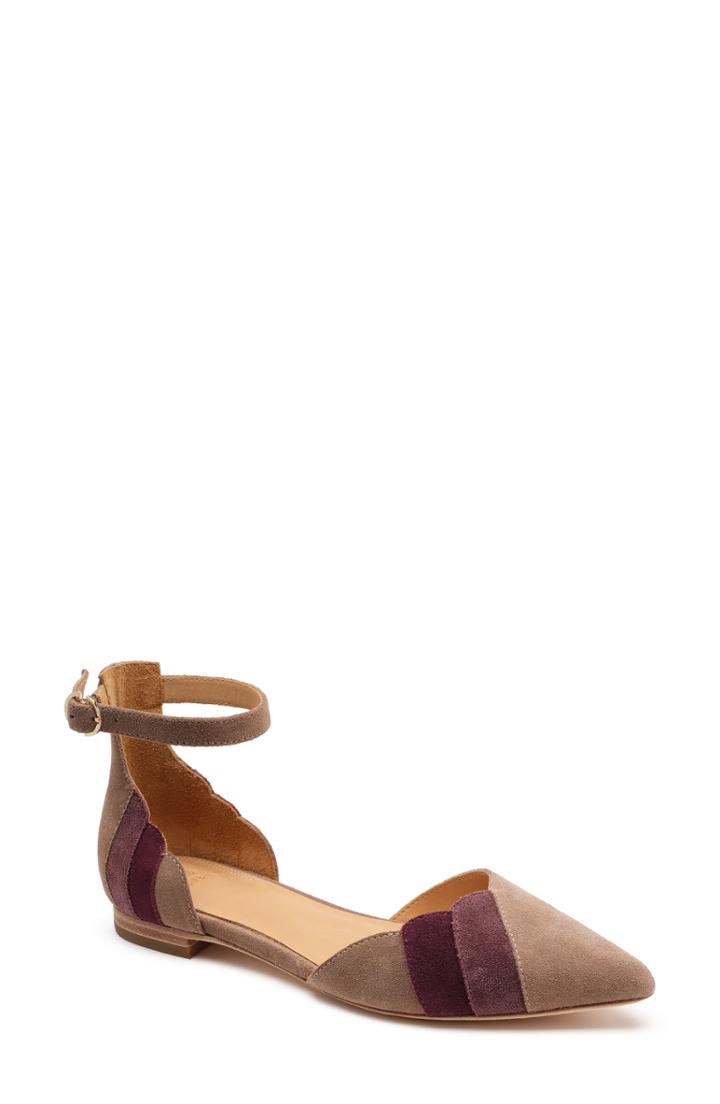 Women's Bill Blass Sandra Flat M - Beige