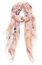Women's Nordstrom Fauvist Forest Scarf, Size - Pink