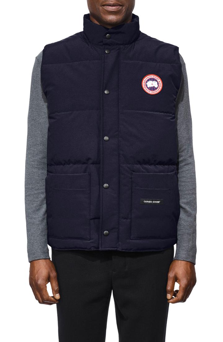 Men's Canada Goose Freestyle Fit Down Vest, Size Large - Blue
