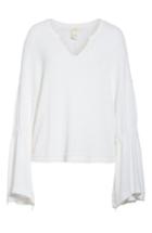 Women's Free People Dahlia Thermal Top - Ivory