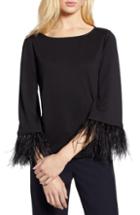 Women's Halogen Button Placket Blouse