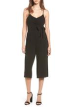 Women's Everly Tie Waist Jumpsuit - Black