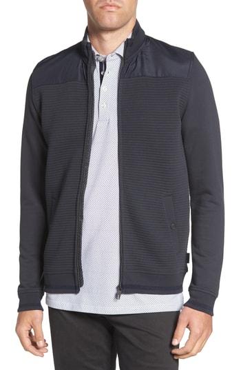 Men's Ted Baker London Sardin Quilted Jacket (s) - Blue