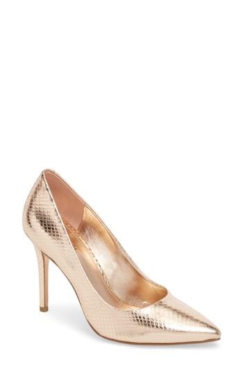 Women's Michael Michael Kors Claire Pointy Toe Pump .5 M - Pink