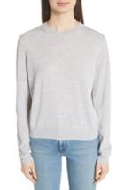 Women's Acne Studios Norma Semi Sheer Sweater - Grey