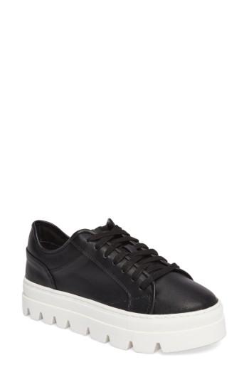 Women's Steve Madden Kickstart Platform Sneaker .5 M - Black