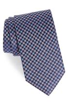 Men's Eton Floral Silk Tie, Size - Purple