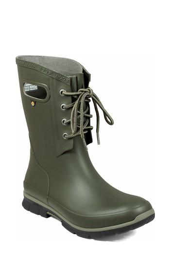 Women's Bogs Amanda Waterproof Boot M - Green