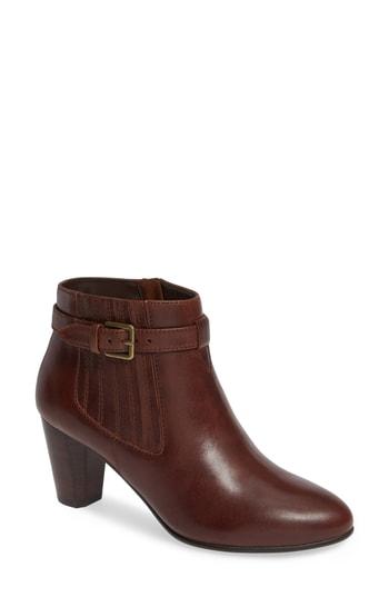 Women's David Tate Opal Bootie M - Brown