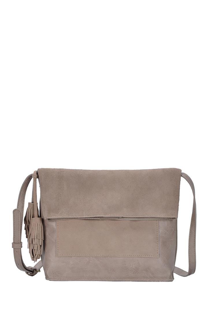 Antik Kraft Suede Crossbody Bag -