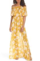Women's Show Me Your Mumu Hacienda Convertible Gown, Size - Yellow