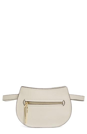Danielle Nicole Trish Faux Leather Belt Bag - Grey