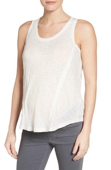 Women's Loyal Hana Paige Maternity/nursing Tank Top - White
