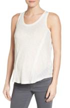 Women's Loyal Hana Paige Maternity/nursing Tank Top - White