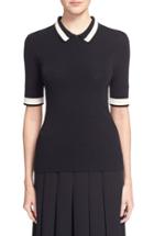 Women's Grey Jason Wu Knit Polo