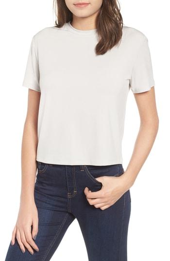 Women's Leith Fitted Tee, Size - Grey