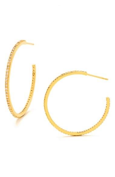 Women's Gorjana 'shimmer' Hoop Earrings