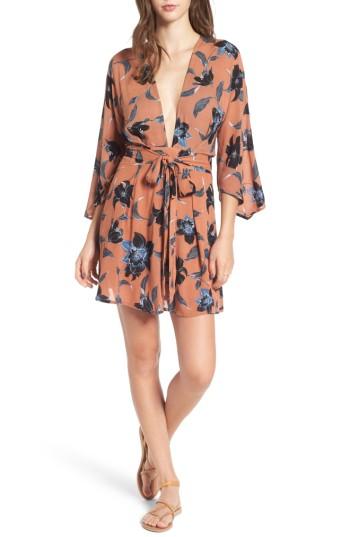 Women's Faithfull The Brand Nova Floral Print Dress - Orange