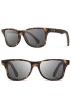 Men's Shwood Canby 55mm Polarized Pine Cone & Wood Sunglasses -