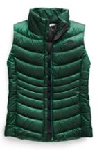 Women's The North Face Aconcagua Ii Down Vest, Size - Green