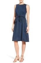 Women's Nic+zoe Denim Days Tie Waist Dress