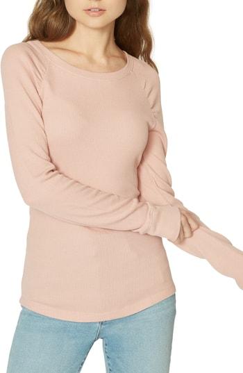 Women's Sanctuary Kenzie Thermal Pullover - Pink