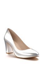 Women's Shoes Of Prey Block Heel Pump .5 A - Metallic