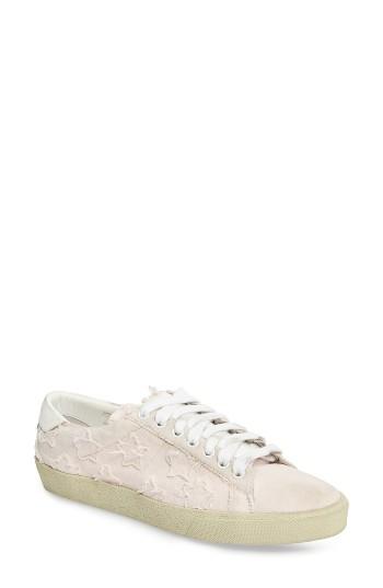 Women's Saint Laurent Star Low Top Sneaker