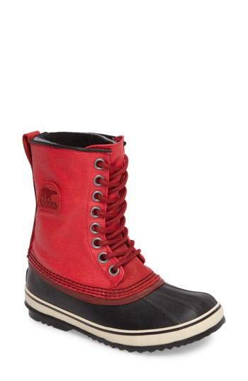 Women's Sorel '1964 Premium' Waterproof Boot M - Red