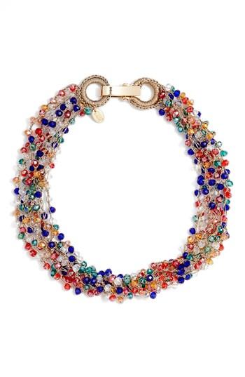 Women's Stella + Ruby Crochet Beaded Collar Necklace