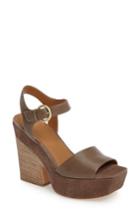 Women's Marc Fisher Ltd Perla Square Toe Platform Sandal M - Green