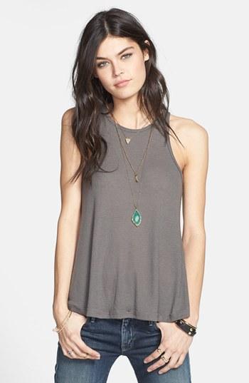 Women's Free People 'long Beach' Tank - White