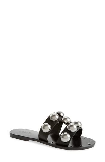 Women's Schutz Benedita Slide Sandal .5 M - Black