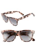 Women's Diff Kota 51mm Gradient Polarized Cat Eye Sunglasses - Himalyan/ Grey