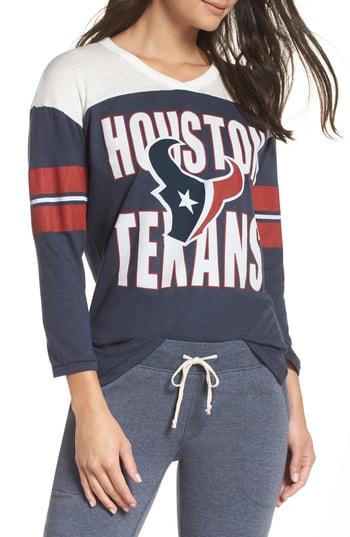 Women's Junk Food Thowback Top - Blue