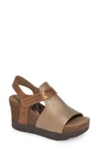 Women's Otbt Waypoint Wedge Sandal .5 M - Metallic