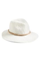 Women's Hinge Slub Knit Panama Hat - Ivory