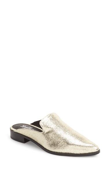 Women's Shellys London Cantara Mule Eu - Metallic