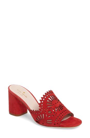 Women's Kate Spade New York Delgado Slide Sandal M - Red