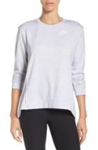 Women's Nike Gym Crewneck Pullover - Grey