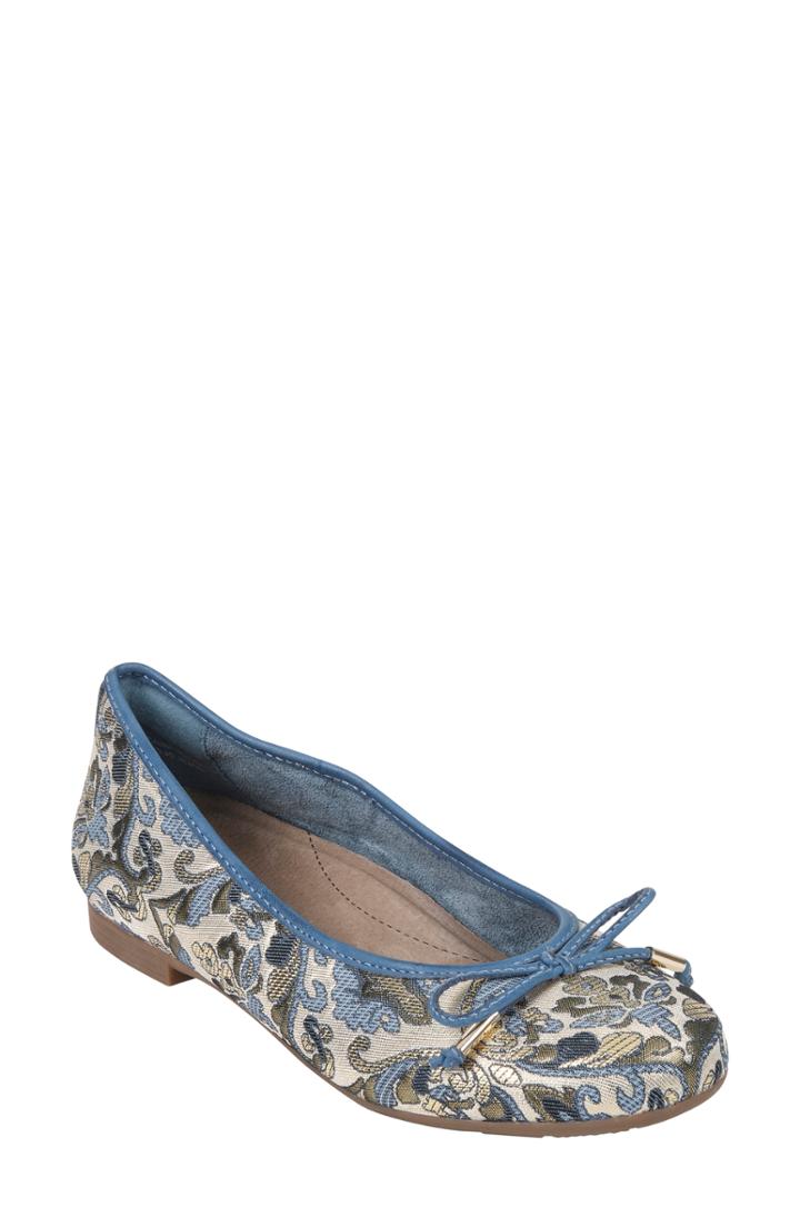 Women's Earth Alina Skimmer Flat .5 M - Blue