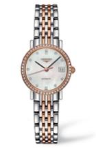 Women's Longines Elegant Automatic Diamond Bracelet Watch, 25.5 Mm
