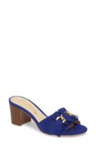 Women's Callisto Zinnia Block Heel Slide Sandal M - Blue