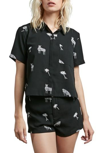 Women's Volcom What You Need Shirt - Black