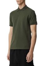 Men's Burberry Hartford Pique Polo - Brown