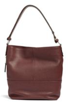 Treasure & Bond Sydney Leather Convertible Hobo - Burgundy