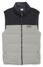 Men's Patagonia 'bivy' Reversible Down Fill Vest - Grey