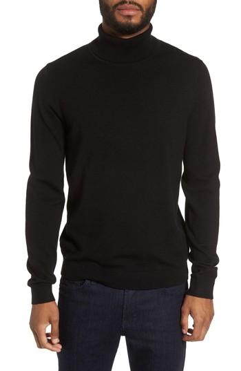 Men's Calibrate Turtleneck Sweater - Black